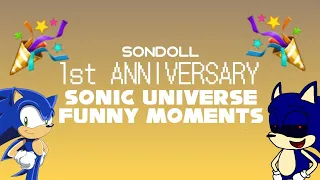 1st Anniversary Sonic Universe Funny Moments | SONDOLL