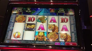 Xtra Rewards Slot Machine playing China Shore & Mayan Chief