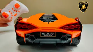 RC Fastest Lamborghini Sian FKP37 Car Unboxing & Testing - Chatpat toy tv