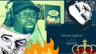 Killer Queen - Marc Martel (one-take)  REACTION VIDEO