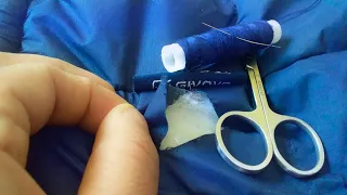 Comment réparer de manière invisible un trou dans votre veste