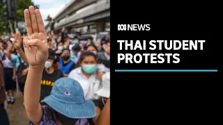 Thailand's street protests continue to grow amid calls for PM's resignation | ABC News
