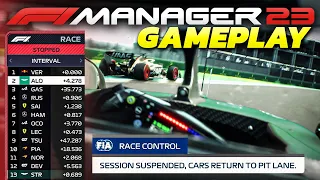 FIRST TIME playing F1 Manager 23: *NEW* RACE REPLAY Mode 2023 MONACO GP Gameplay!