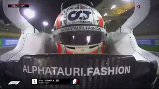 Pierre gasly head banging in Bahrain testing #f1 #pierregasly