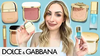 DOLCE & GABBANA BEAUTY: BEST & WORST 😮 I was surprised...Full brand review, swatches, & demo