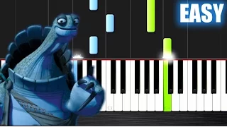 Kung Fu Panda - Oogway Ascends - EASY Piano Tutorial by PlutaX