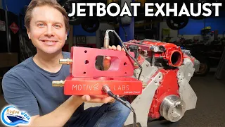 We Machined Exhaust Adapters for the Junkyard Jetboat!