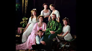 Цветные фото семьи Николая II.