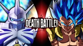 Omnimon vs Gogeta (Digimon VS Dragon Ball) | FMDBT | S7 EP60