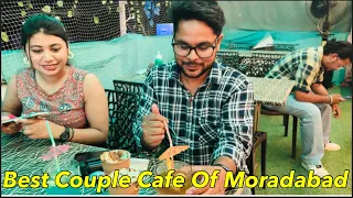 Best Couple Cafe Of Moradabad || Charlie sky cafe Moradabad || Restaurant Vlog