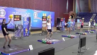 2013 World Championship, 16kg Snatch, Amateur 58kg weight class, Tyumen, Russia