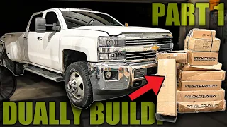 ULTIMATE DUALLY Duramax Truck BUILD BEGINS NOW!
