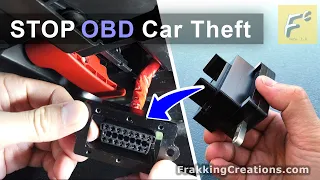 Best OBD2 Lock - Prevent OBD Car Theft and Key Cloning with OBD-Saver OBD port lock