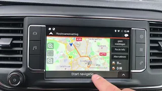 NAVplay upgrade Citroen Jumpy with touch control & iGO