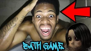 DO NOT PLAY THE CREEPY BATH GAME AT 3AM!!!!! *THIS IS WHY* ALMOST DROWNED