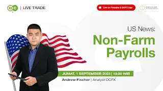 US News : Non- Farm Payrolls || Live Trade - 1 September 2023 #livetrading