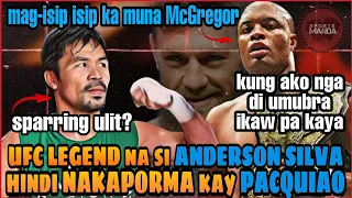 HINDI DAW NAKAGALAW ang UFC LEGEND ng MAKIPAG-SPARRING kay PACQUIAO | NAGBABALA pa kay McGREGOR