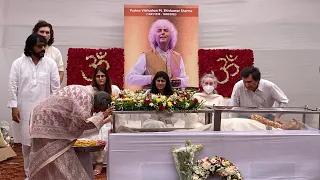 Padma Vibhushan legend Pandit Shivkumar today  last Rite juhu