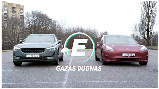 E-dvikova: Tesla vs Polestar