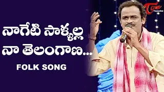Nageti Salallo Naa Telangana Song | Daruvu Telangana Folk Songs | TeluguOne