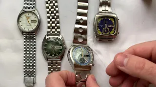 Видеообзор на Коллекцию японских часов Seiko