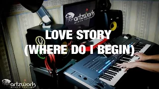 Love Story ( Where Do I Begin) on Yamaha Tyros 5 by #artzkie