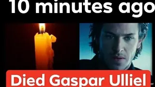 10 minutes ago/ Died Gaspard Ulliel