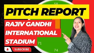 🏏 Pitch Report: Rajiv Gandhi International Stadium Pitch Report, Hyderabad Stadium Pitch Report