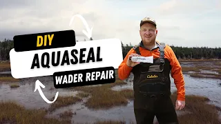 How To Repair Neoprene Waders With Aquaseal FD | DIY