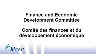 Finance and Economic Development Committee meeting – March 9, 2020 - Part 2 – Audio Stream