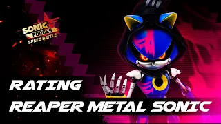 Sonic Forces Speed Battle: Rating Reaper Metal Sonic