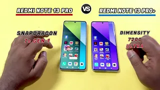 Redmi Note 13 Pro Vs Redmi Note 13 Pro Plus SPEED TEST