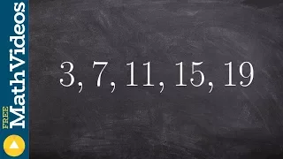 How to determine the rule for a sequence