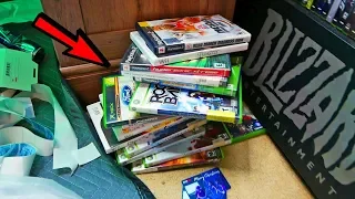 Day of Christmas Dumpster Diving Gamestop! What was left in the dumpster!