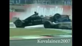 F1 1998-2000 Crashes