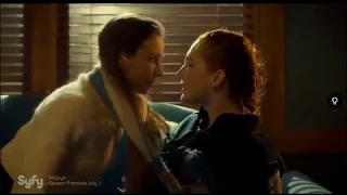 Waverly and Nicole - Wynonna Earp 1x09