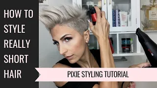 How to Style Short hair | Pixie Hair Tutorial