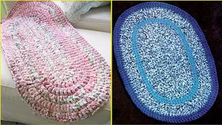 Free Crochet Oval rug pattren