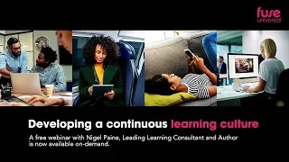 Building a Culture of Continuous Learning Webinar