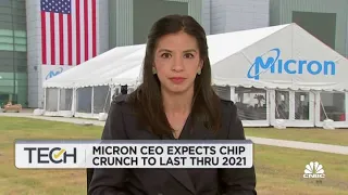 Lawmakers visit Micron facility amid global chip shortage