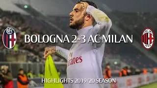 Highlights | Bologna 2-3 AC Milan | Matchday 15 Serie A TIM 2019/20