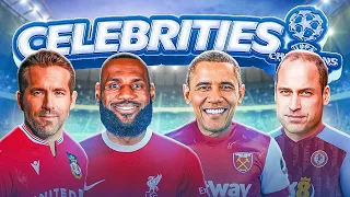 I CREATED A CELEBRITY CHAMPIONS LEAGUE! 🌟