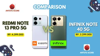 REDMI NOTE 13 PRO 5G VS INFINIX NOTE 40 PRO 5G | INFINIX MASIH SANGGUP BUAT MENANG!??