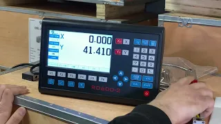 Пристрій цифрової індикації на 2 та 3 осі з кольоровим LCD дисплеєм та візуалізацією 9craft RD600