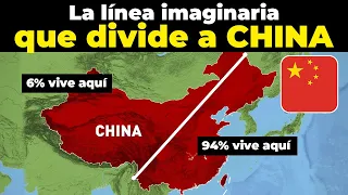 ¿Por qué el 94% de los Chinos vive debajo de esta línea ROJA?