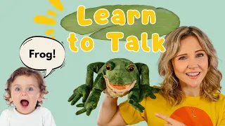 Speech for Baby & Toddler I it's CeCe! I Five Green & Speckled Frogs I Learn to Talk