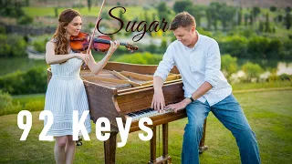 Sugar (Maroon 5) | Violin & Piano | 92 Keys