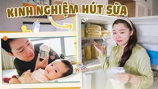 2 Tháng Sau Sinh & Thành Quả Một Tủ Đầy Sữa- Kinh Nghiệm Nuôi Con Sữa Mẹ Của Mình ❤️ TrinhPhamFamily