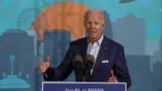 Biden hits Trump on COVID, climate change in Tampa