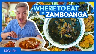 7 Popular ZAMBOANGA CITY Restaurants & Food Spots • Filipino w/ English Sub • The Poor Traveler